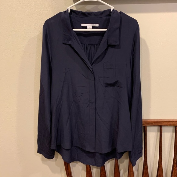 Diane Von Furstenberg Tops - Diane Von Furstenberg Silk Blouse button up down